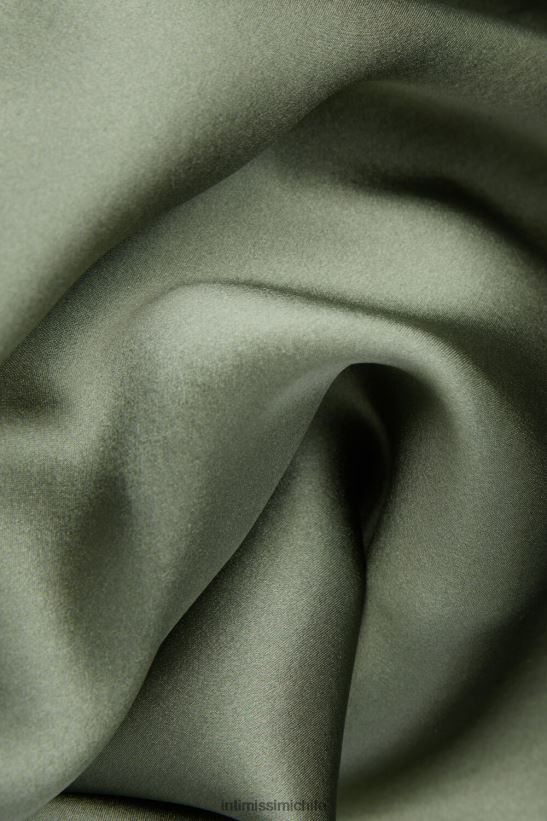 Intimissimi top de encaje y seda mujer 344j-salvia verde vestir L4BXFJ1266