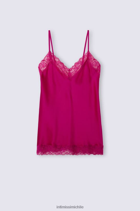 Intimissimi top de encaje y seda mujer 348j-orquídea morada vestir L4BXFJ1260