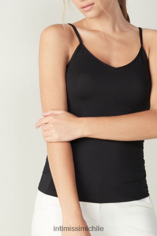 Intimissimi top modal mujer 019-negro vestir L4BXFJ1468