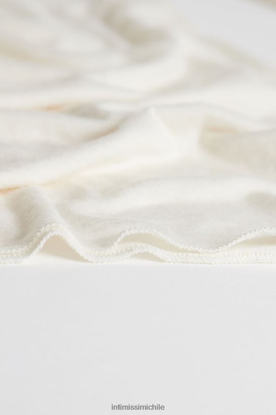 Intimissimi jersey ultraligero de cachemir y modal con cuello barco mujer 231i-vainilla natural vestir L4BXFJ1437