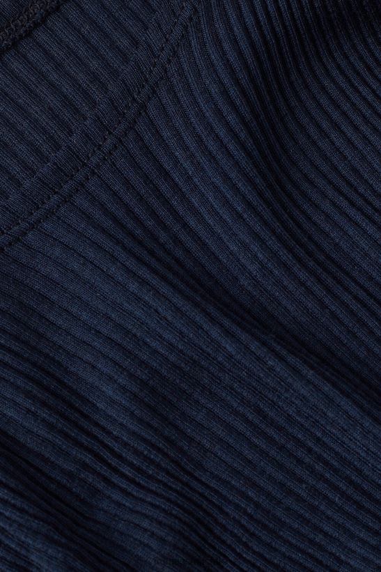 Intimissimi top max de lana y seda con cuello redondo y manga larga mujer 1467-azul intenso vestir L4BXFJ1336