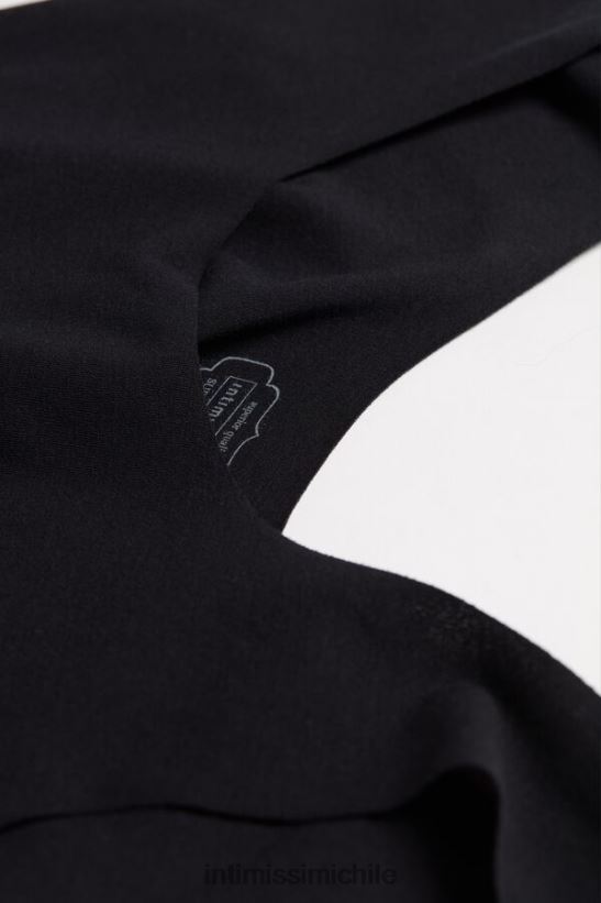 Intimissimi body de algodón supima con cuello redondo mujer 019-negro vestir L4BXFJ1427