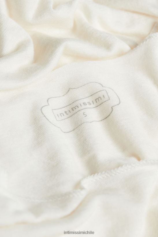 Intimissimi body de manga larga de modal y cachemira mujer 231i-vainilla natural vestir L4BXFJ1430